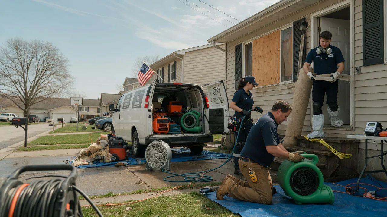 Water Damage Restoration in Centralia, IL near me